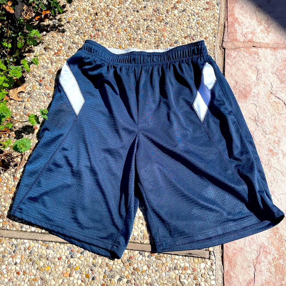 Reebok, Blue, Shorts, Size M